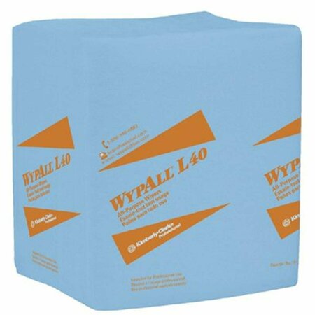 HOMECARE PRODUCTS Q-Fold Wypall Wiper - Blue HO3669015